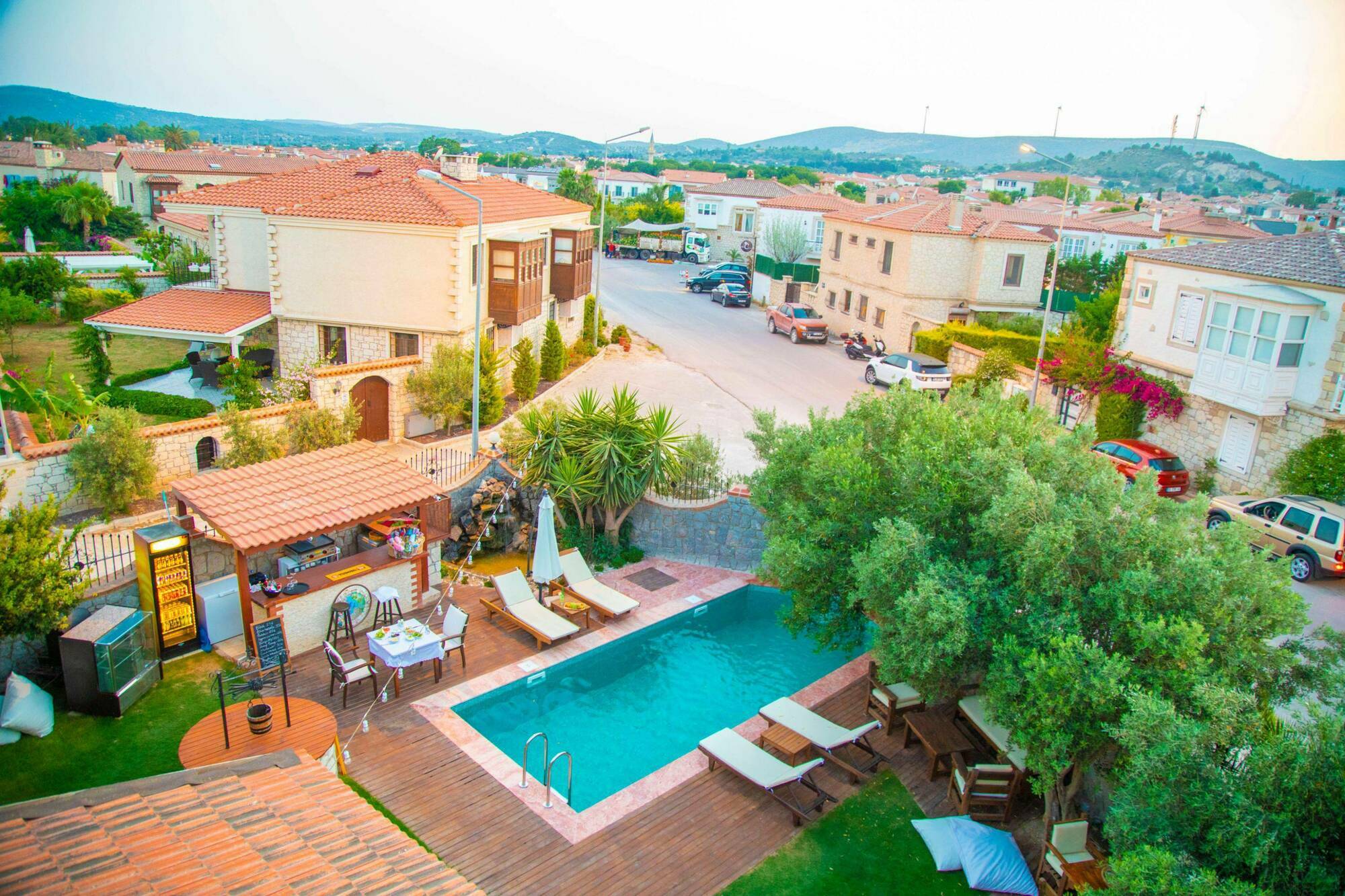 Kordelya Hotel Alacatı Bagian luar foto